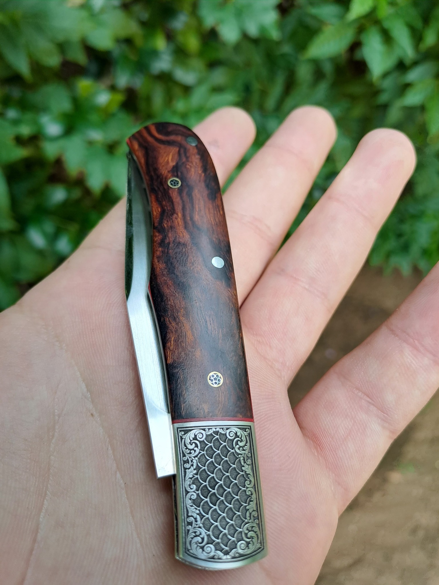 MH Knives custom slipjoint folding knife